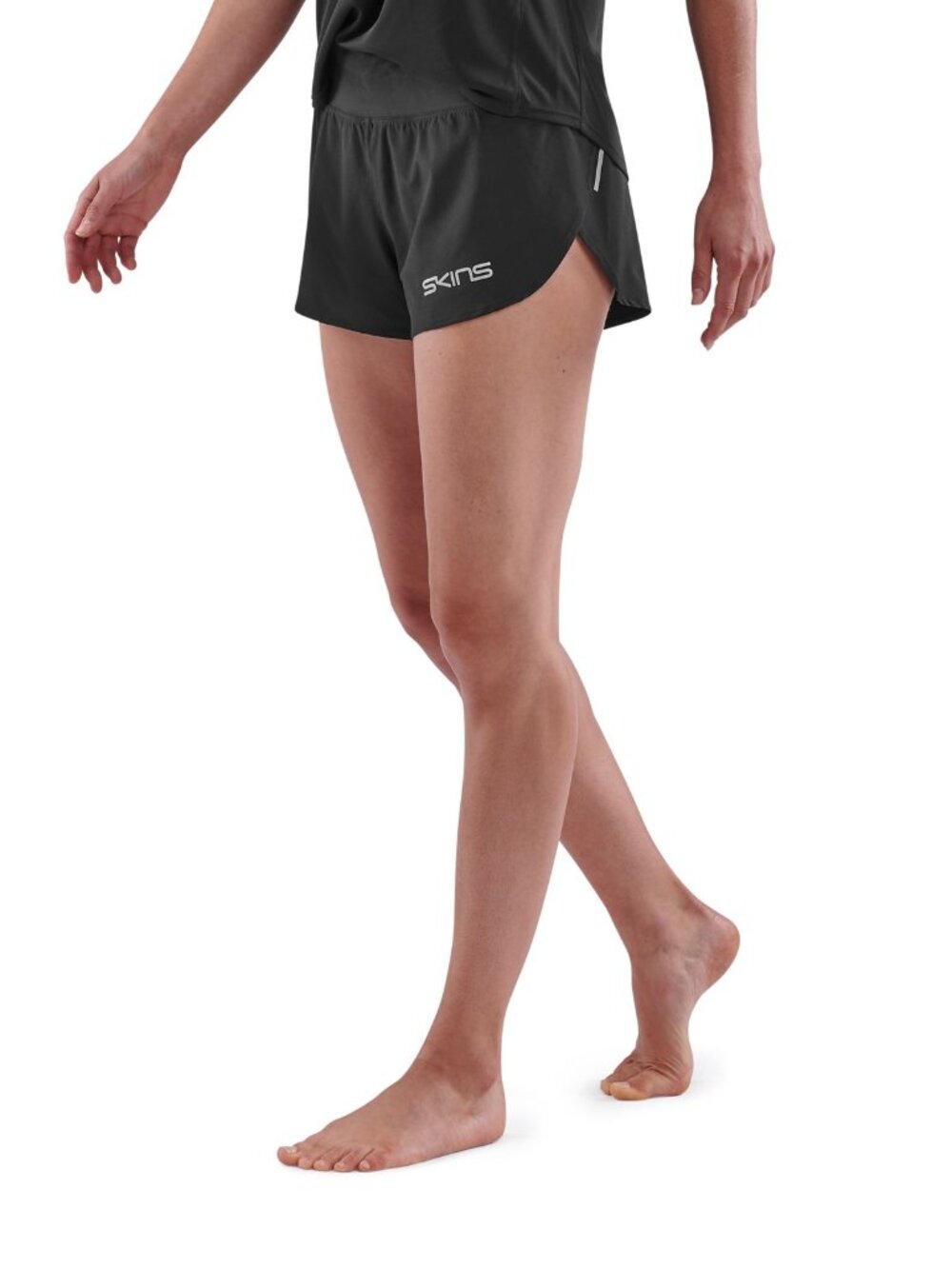 SKINS | Black Series-3 Lightweight Quick Dry Performance Running Shorts | Size S